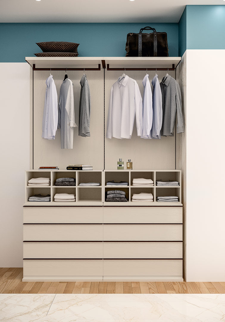 Cabine armadio boiserie