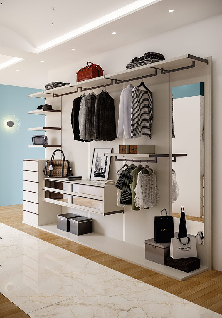 Cabine armadio boiserie