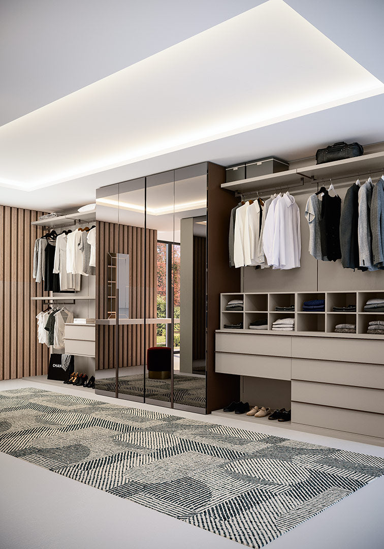 Cabine armadio boiserie