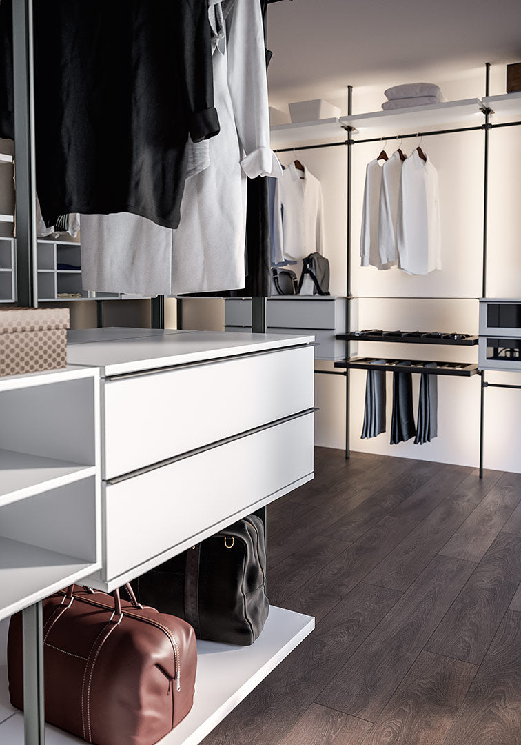 Cabine armadio a soffitto