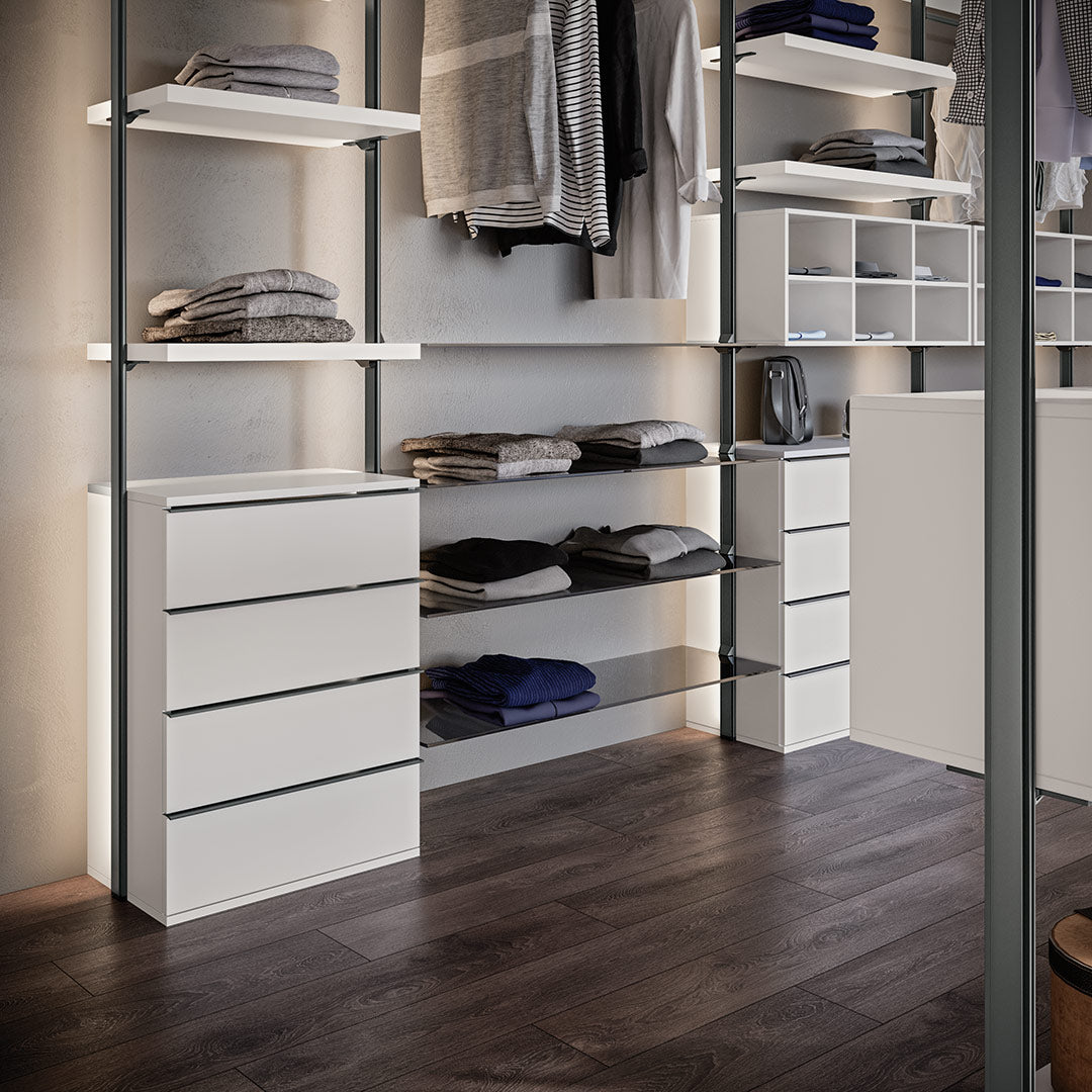 Cabine armadio a soffitto