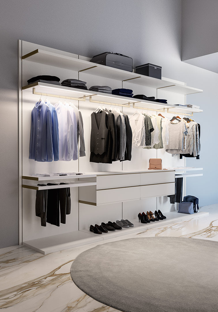 Cabine armadio boiserie