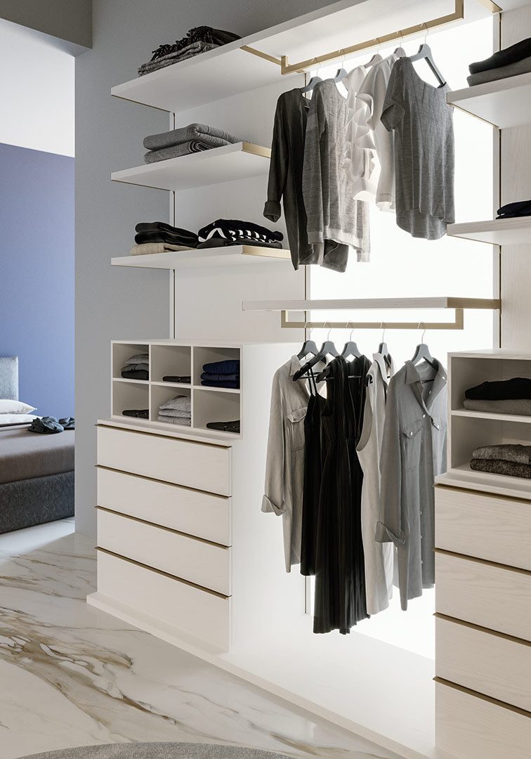 Cabine armadio boiserie