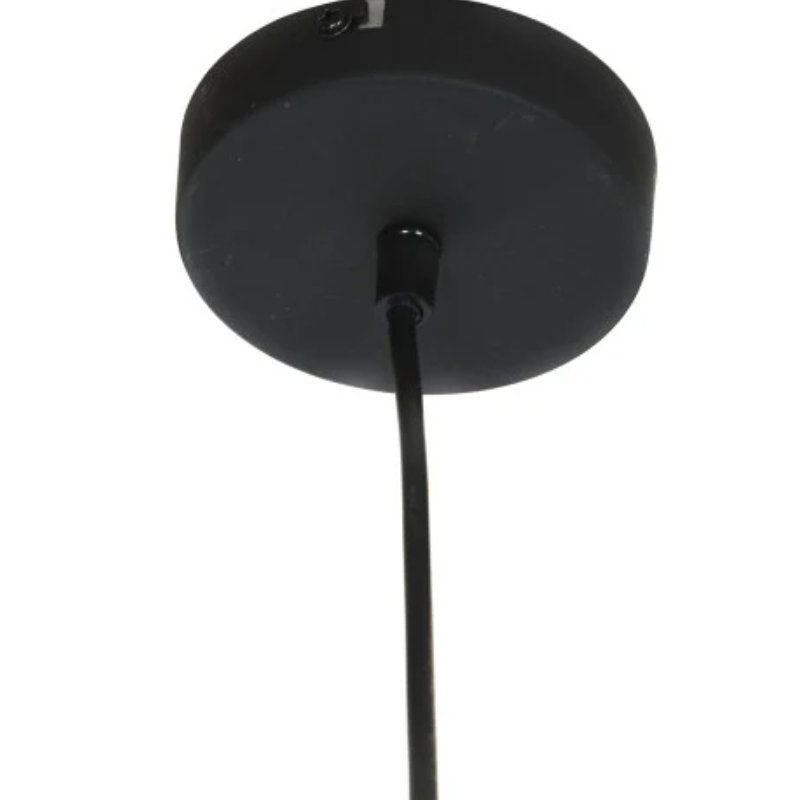 Dettaglio filo lampadario noir