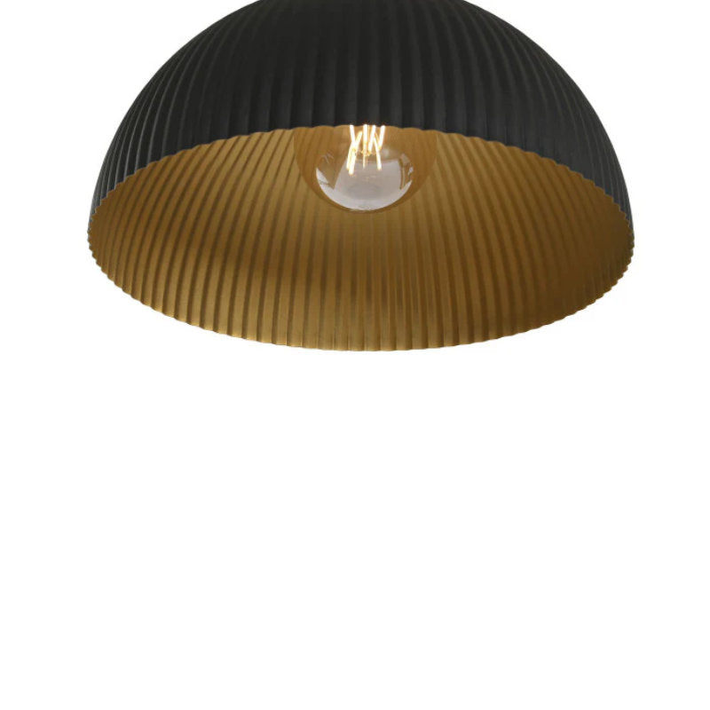 Lampadario di design raffinato nero