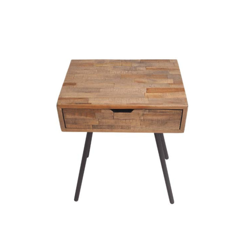 Tavolo teak effetto legno